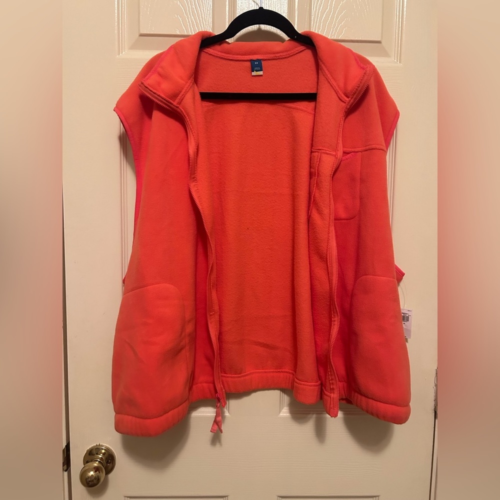 Hot pink vest